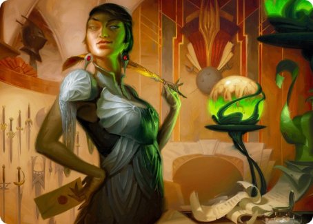 Mari, the Killing Quill Art Card [Streets of New Capenna Art Series] | Shuffle n Cut Hobbies & Games