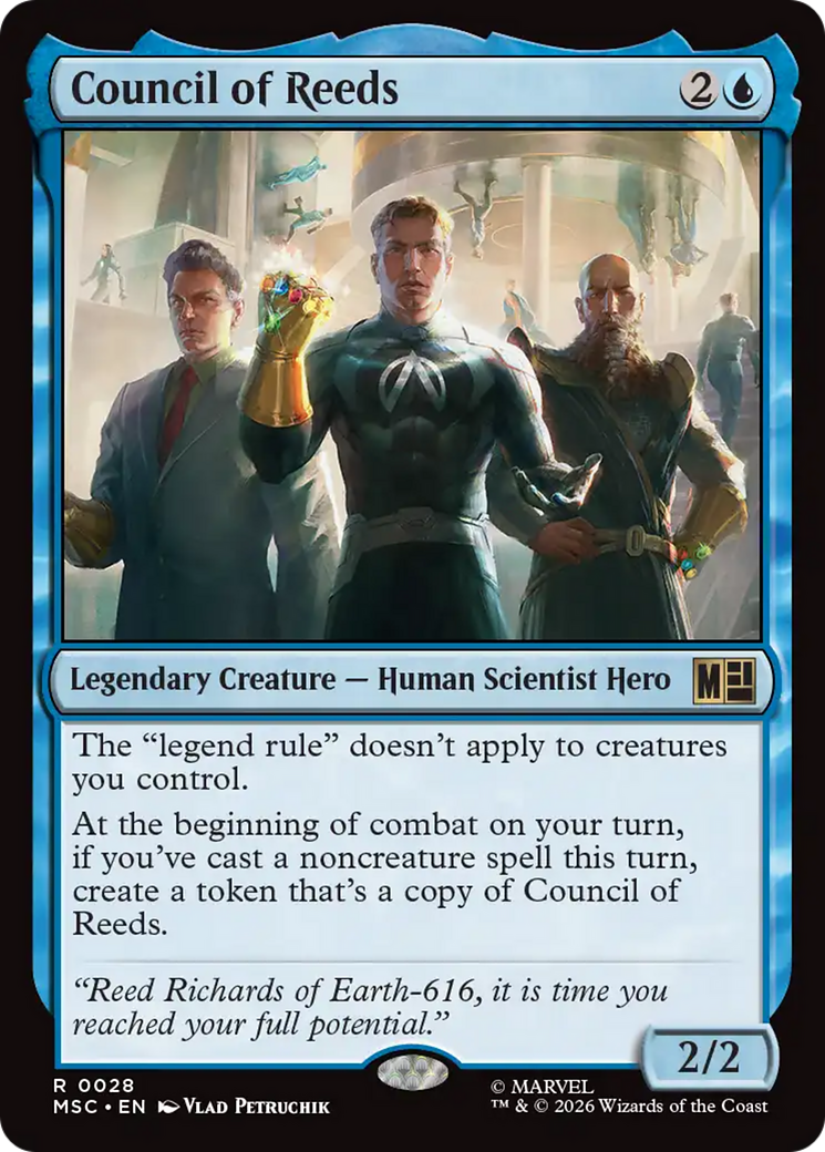 Council of Reeds (Surge Foil) [Marvel Super Heroes Commander] | Shuffle n Cut Hobbies & Games