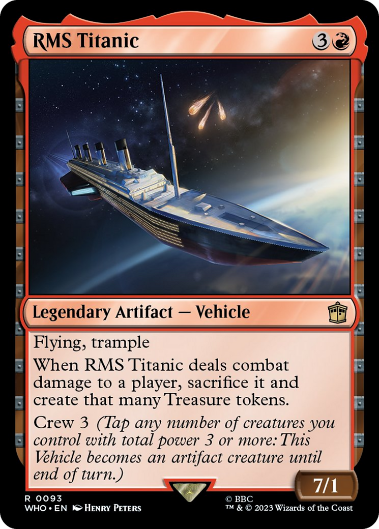 RMS Titanic [Doctor Who] | Shuffle n Cut Hobbies & Games