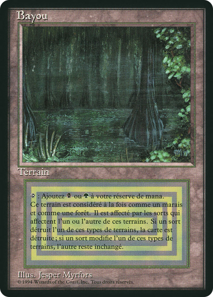 Bayou [Foreign Black Border] | Shuffle n Cut Hobbies & Games