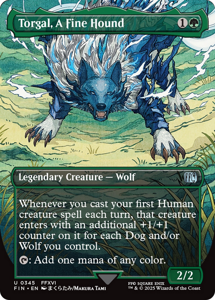 Torgal, A Fine Hound (Borderless) [FINAL FANTASY] | Shuffle n Cut Hobbies & Games