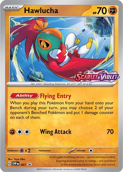 Hawlucha (007) [Scarlet & Violet: Black Star Promos] | Shuffle n Cut Hobbies & Games