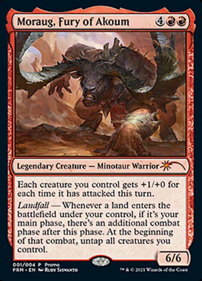 Moraug, Fury of Akoum [Year of the Ox 2021] | Shuffle n Cut Hobbies & Games