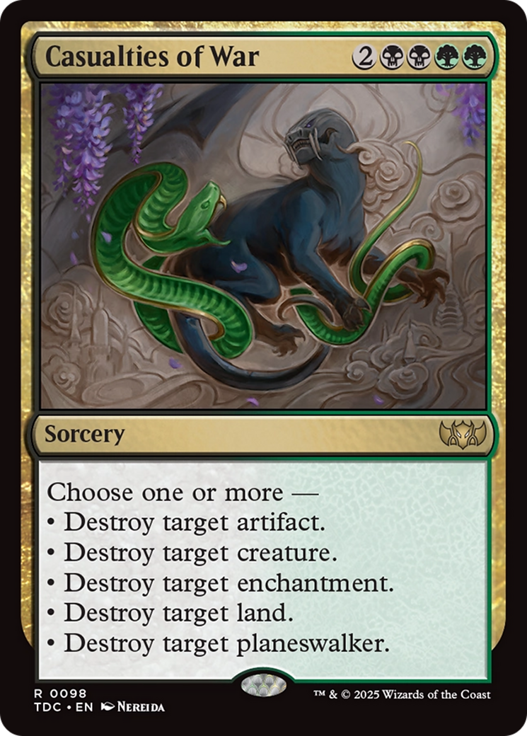 Casualties of War [Tarkir: Dragonstorm Commander] | Shuffle n Cut Hobbies & Games