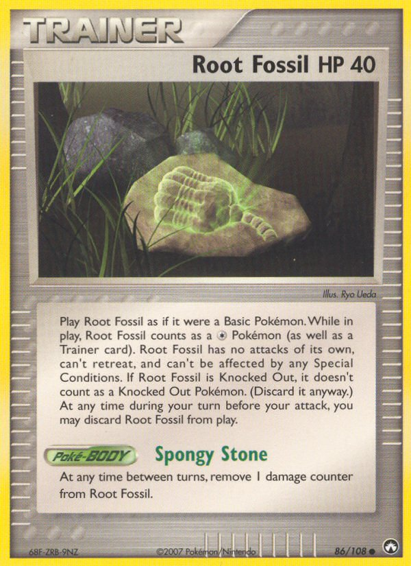 Root Fossil (86/108) [EX: Power Keepers] | Shuffle n Cut Hobbies & Games
