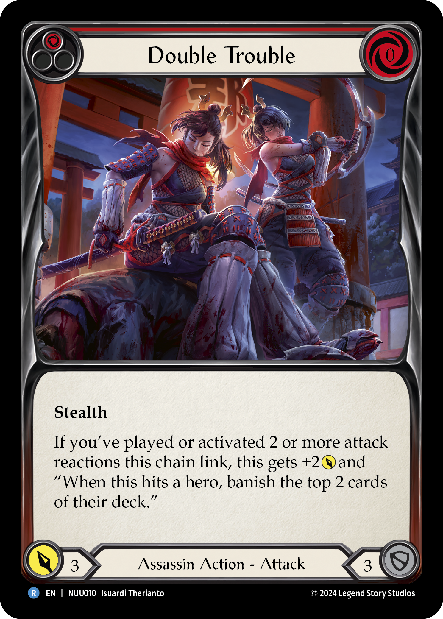 Double Trouble [NUU010] (Part the Mistveil Nuu Blitz Deck) | Shuffle n Cut Hobbies & Games