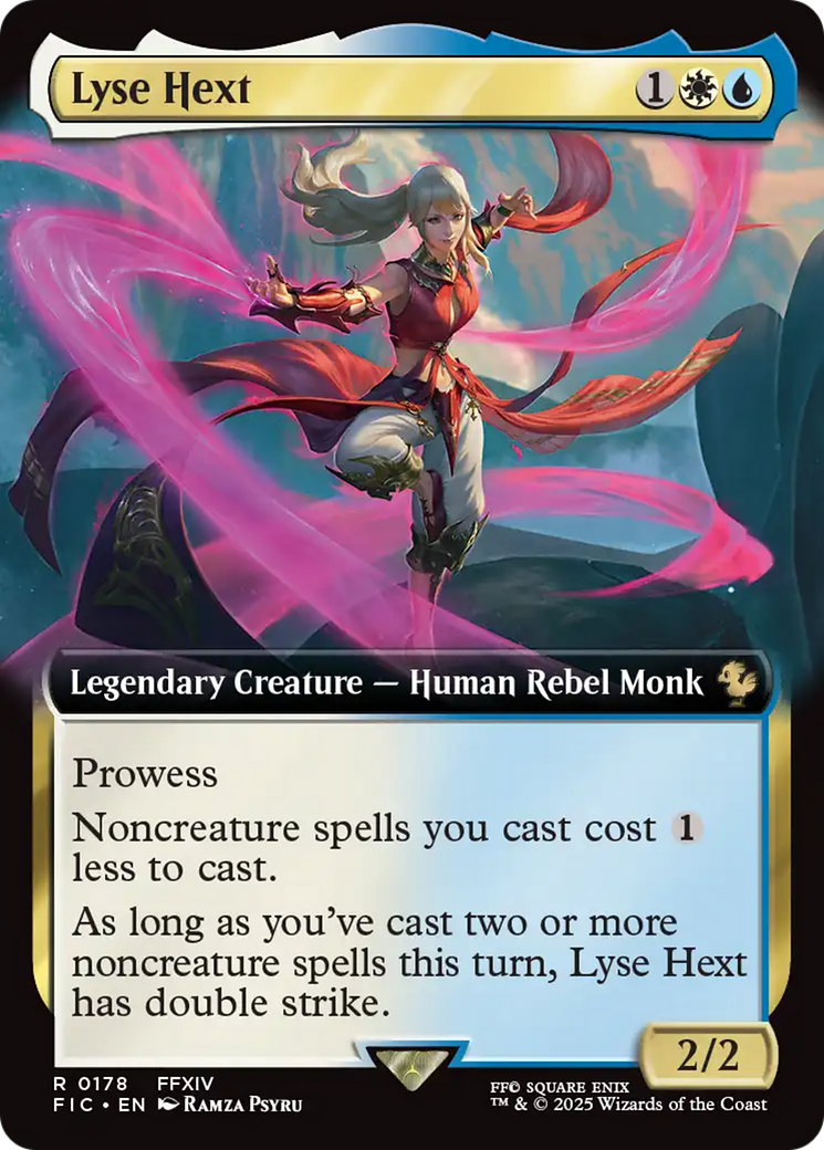 Lyse Hext (Extended Art) [FINAL FANTASY Commander] | Shuffle n Cut Hobbies & Games
