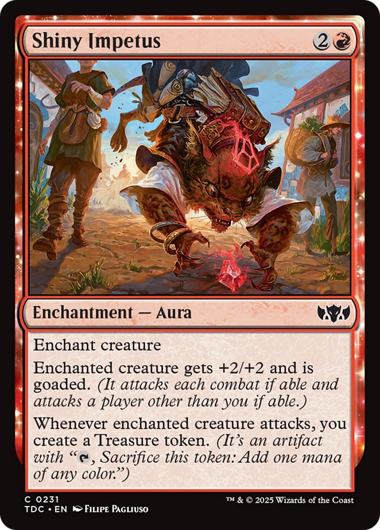 Shiny Impetus [Tarkir: Dragonstorm Commander] | Shuffle n Cut Hobbies & Games