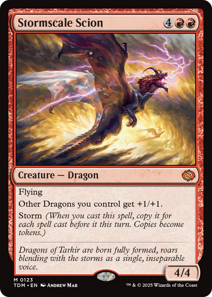 Stormscale Scion [Tarkir: Dragonstorm] | Shuffle n Cut Hobbies & Games