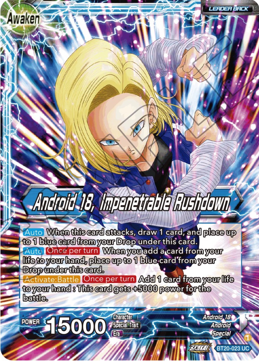 Android 18 // Android 18, Impenetrable Rushdown (BT20-023) [Power Absorbed] | Shuffle n Cut Hobbies & Games