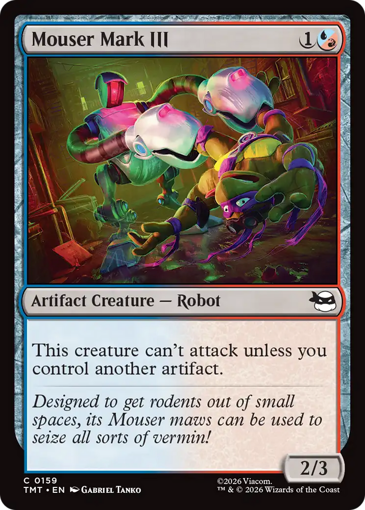 Mouser Mark III [Teenage Mutant Ninja Turtles] | Shuffle n Cut Hobbies & Games