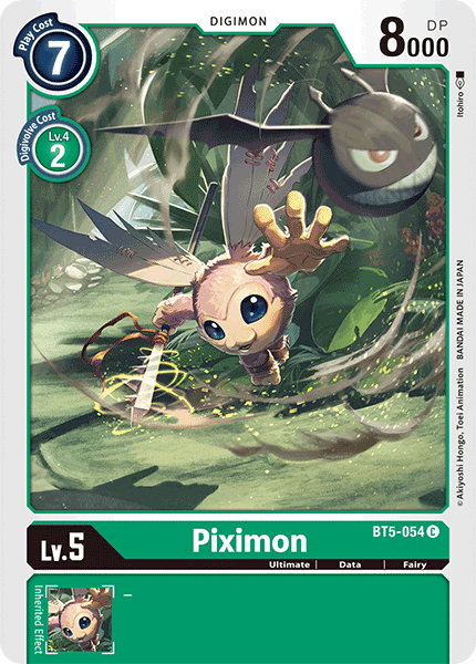 Piximon [BT5-054] [Battle of Omni] | Shuffle n Cut Hobbies & Games