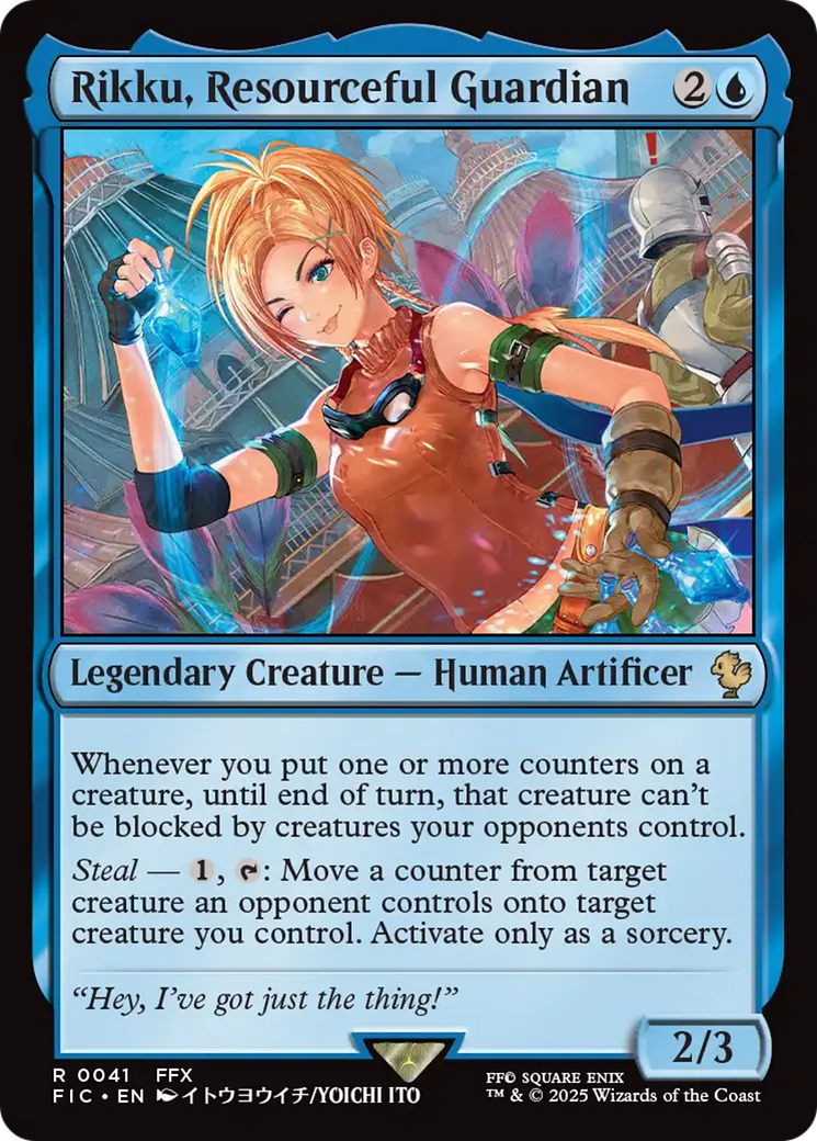Rikku, Resourceful Guardian [FINAL FANTASY Commander] | Shuffle n Cut Hobbies & Games