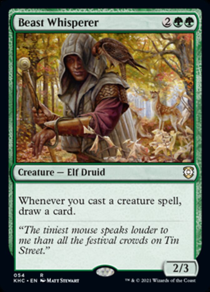 Beast Whisperer [Kaldheim Commander] | Shuffle n Cut Hobbies & Games