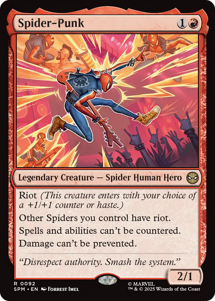 Spider-Punk [Marvel's Spider-Man] | Shuffle n Cut Hobbies & Games