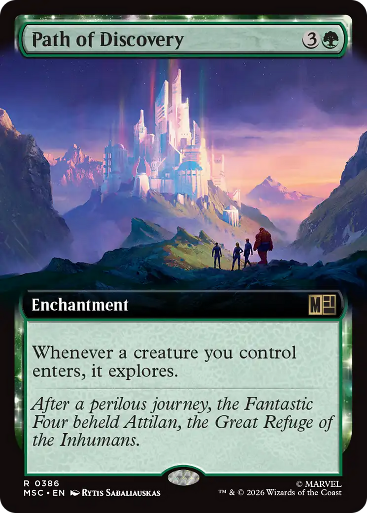 Path of Discovery (Extended Art) [Marvel Super Heroes Commander] | Shuffle n Cut Hobbies & Games