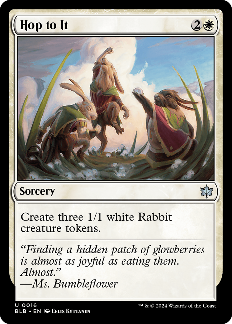 Hop to It [Bloomburrow] | Shuffle n Cut Hobbies & Games