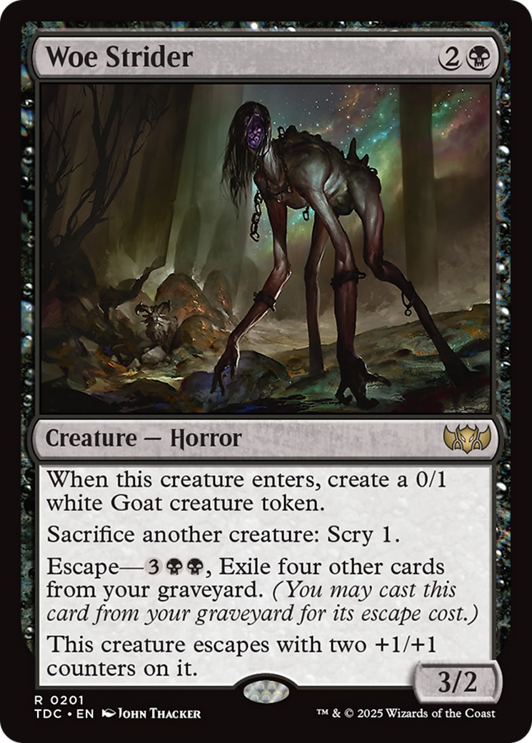 Woe Strider [Tarkir: Dragonstorm Commander] | Shuffle n Cut Hobbies & Games