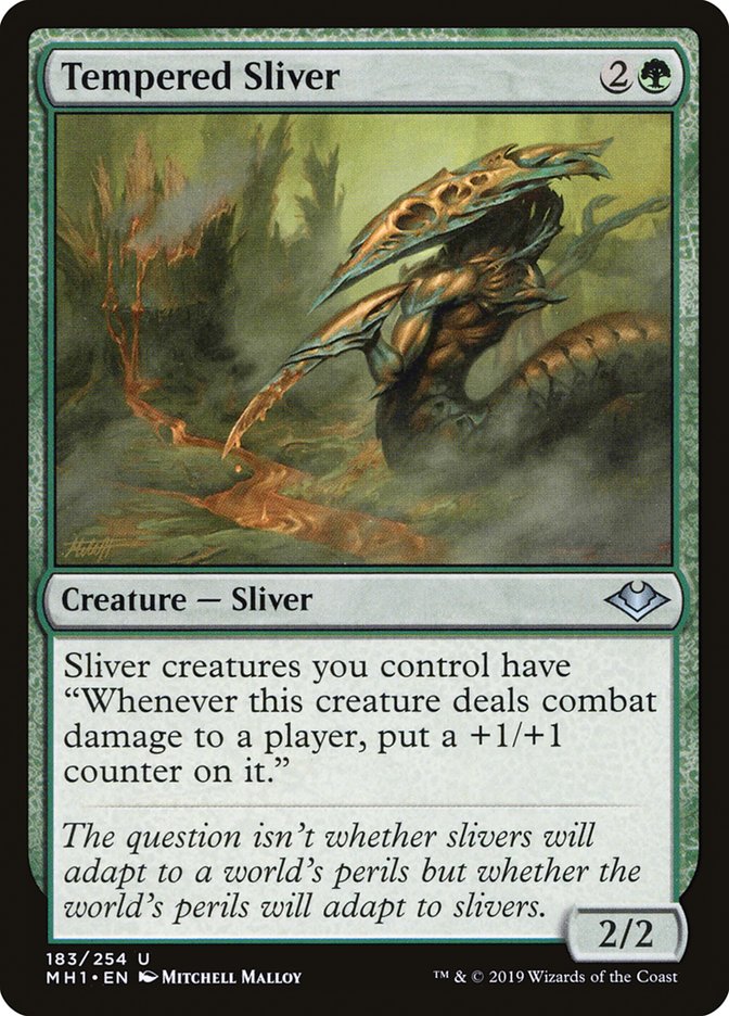 Tempered Sliver [Modern Horizons] | Shuffle n Cut Hobbies & Games