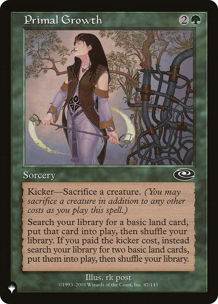 Primal Growth [The List] | Shuffle n Cut Hobbies & Games