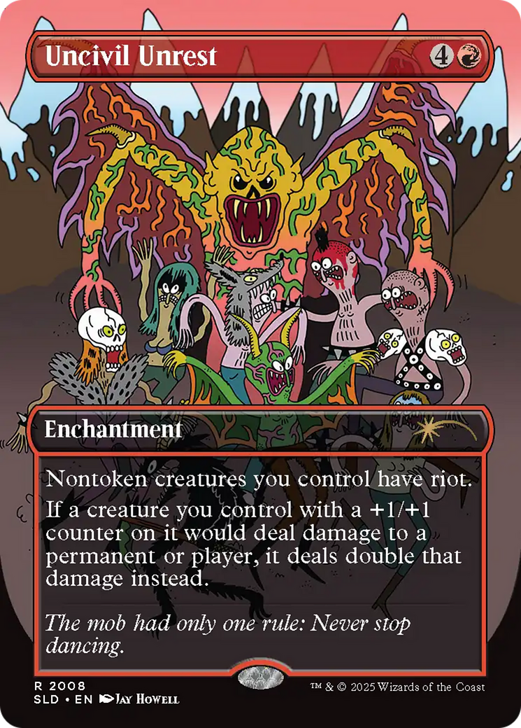 Uncivil Unrest (Rainbow Foil) [Secret Lair Drop Series] | Shuffle n Cut Hobbies & Games