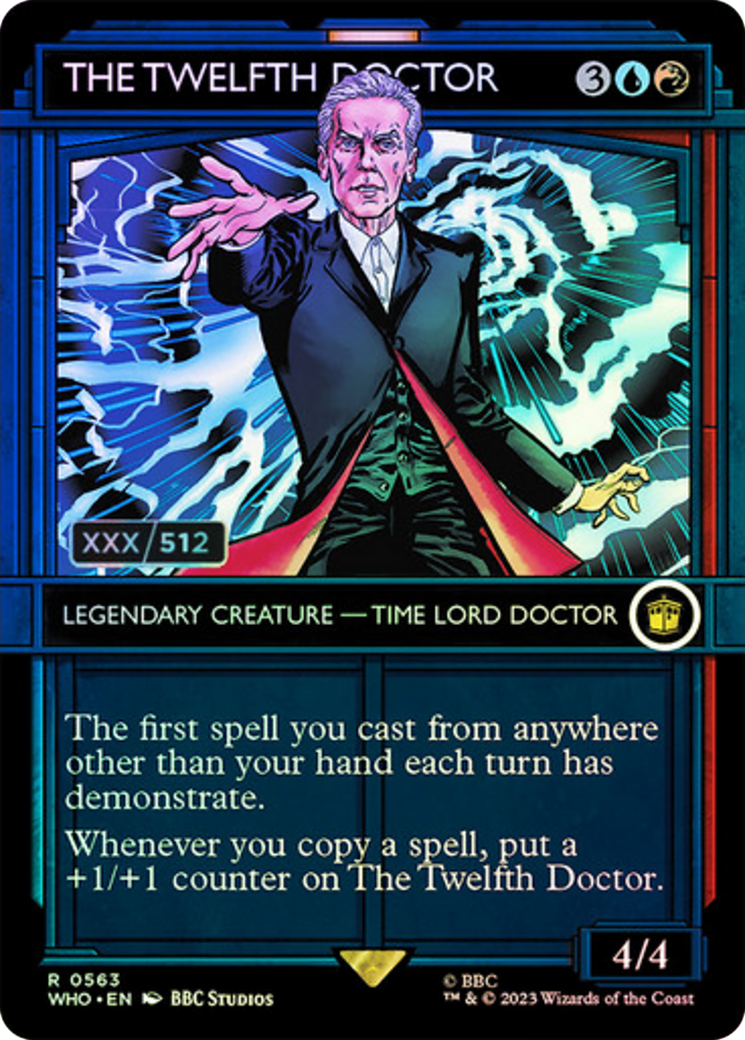 The Twelfth Doctor (Serial Numbered) [Doctor Who] | Shuffle n Cut Hobbies & Games