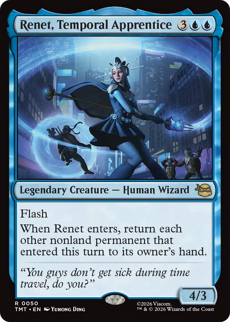 Renet, Temporal Apprentice [Teenage Mutant Ninja Turtles] | Shuffle n Cut Hobbies & Games