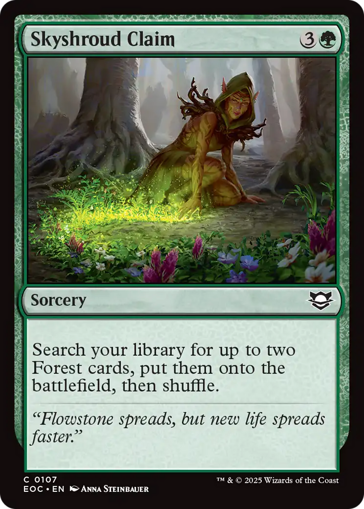 Skyshroud Claim [Edge of Eternities Commander]