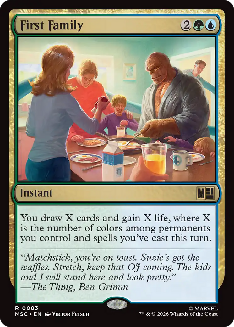 First Family [Marvel Super Heroes Commander] | Shuffle n Cut Hobbies & Games