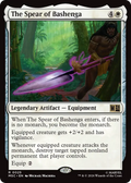 The Spear of Bashenga (Surge Foil) [Marvel Super Heroes Commander]