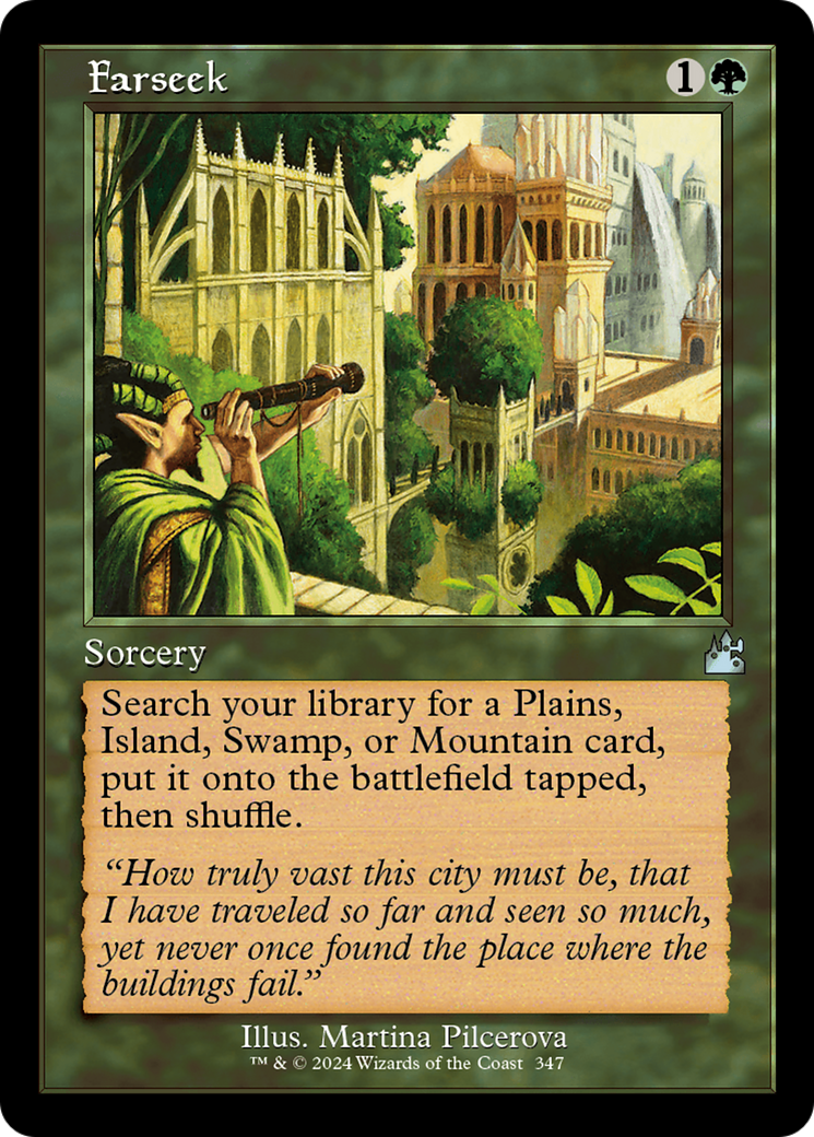 Farseek (Retro Frame) [Ravnica Remastered] | Shuffle n Cut Hobbies & Games