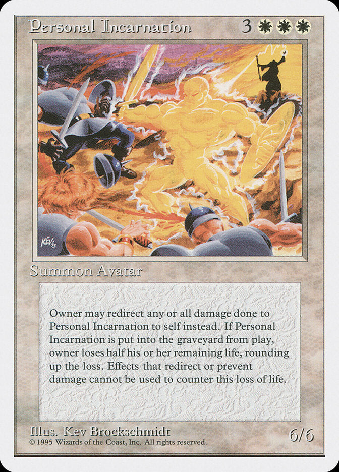 Personal Incarnation [Fourth Edition] | Shuffle n Cut Hobbies & Games