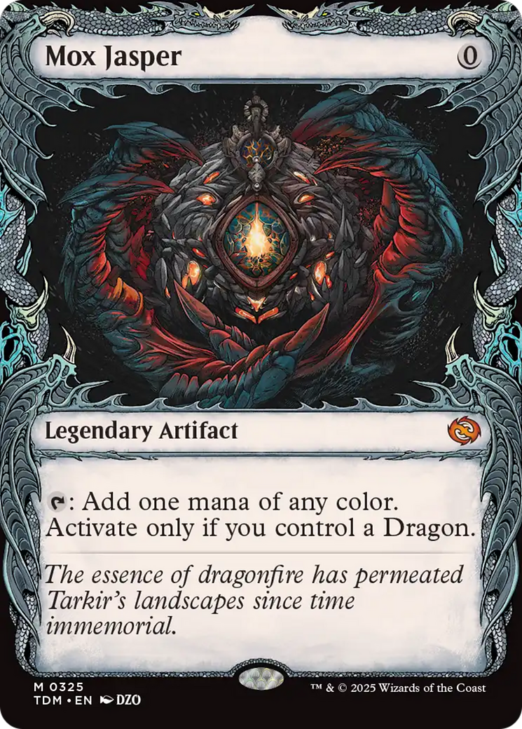 Mox Jasper (Showcase) [Tarkir: Dragonstorm] | Shuffle n Cut Hobbies & Games