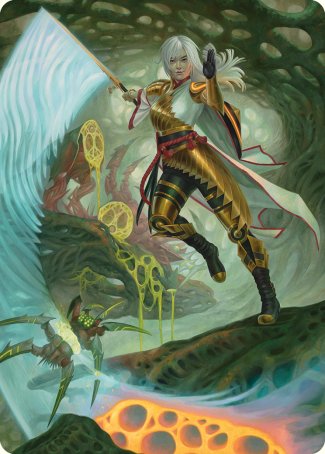 The Eternal Wanderer Art Card [Phyrexia: All Will Be One Art Series] | Shuffle n Cut Hobbies & Games