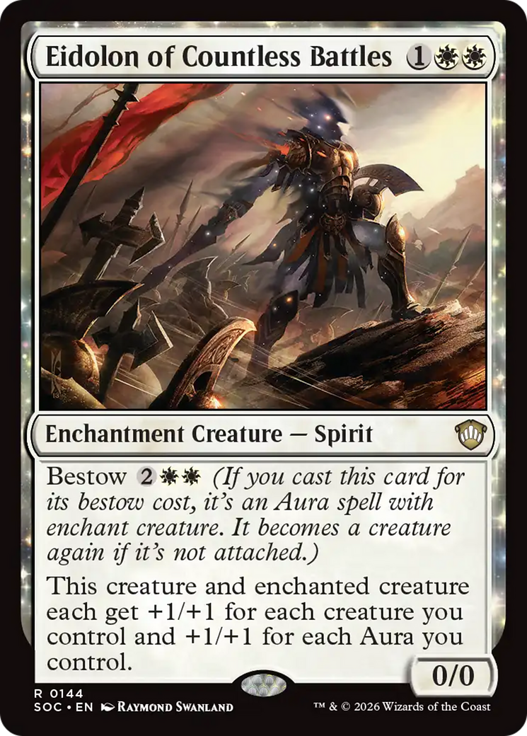 Eidolon of Countless Battles [Secrets of Strixhaven Commander] | Shuffle n Cut Hobbies & Games