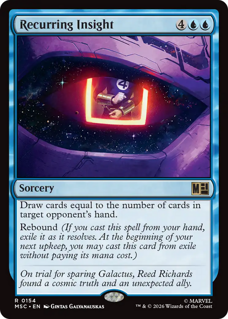 Recurring Insight [Marvel Super Heroes Commander] | Shuffle n Cut Hobbies & Games