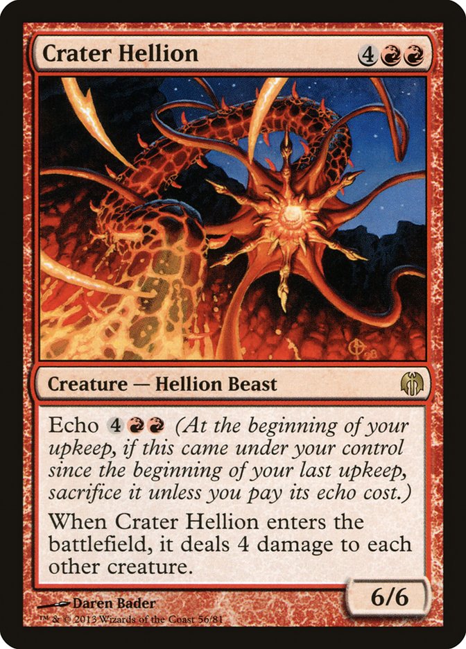 Crater Hellion [Duel Decks: Heroes vs. Monsters] | Shuffle n Cut Hobbies & Games