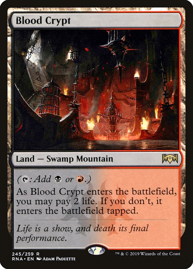 Blood Crypt [Ravnica Allegiance] | Shuffle n Cut Hobbies & Games