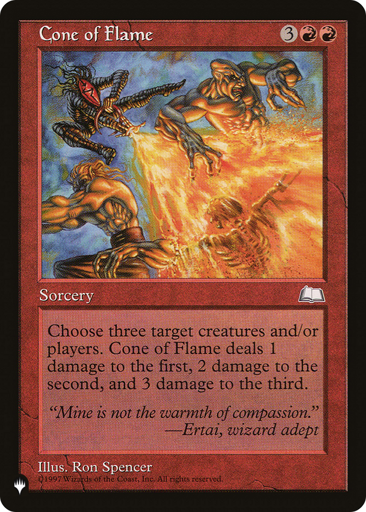 Cone of Flame [The List] | Shuffle n Cut Hobbies & Games