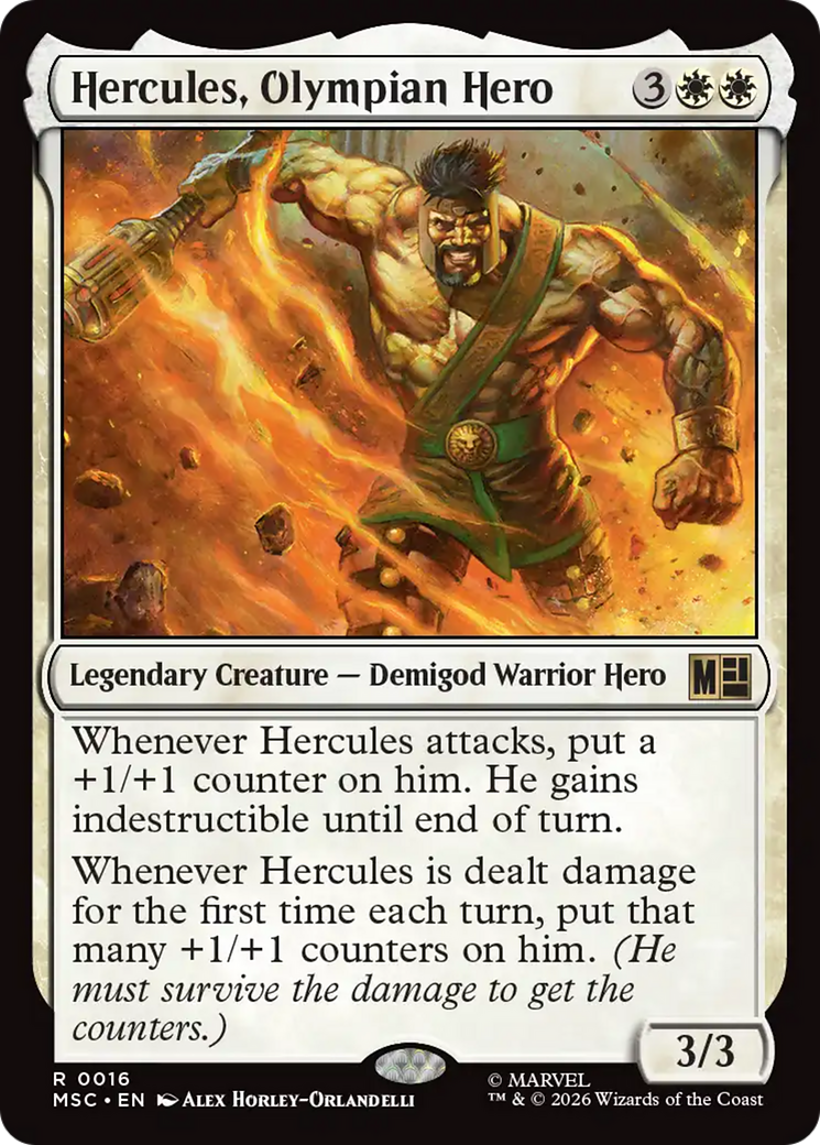 Hercules, Olympian Hero [Marvel Super Heroes Commander] | Shuffle n Cut Hobbies & Games