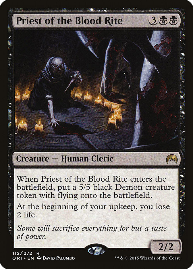 Priest of the Blood Rite [Magic Origins] | Shuffle n Cut Hobbies & Games