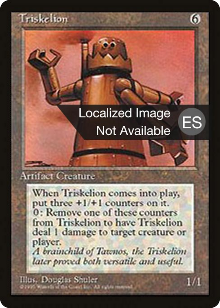 Triskelion [Fourth Edition Foreign Black Border] | Shuffle n Cut Hobbies & Games