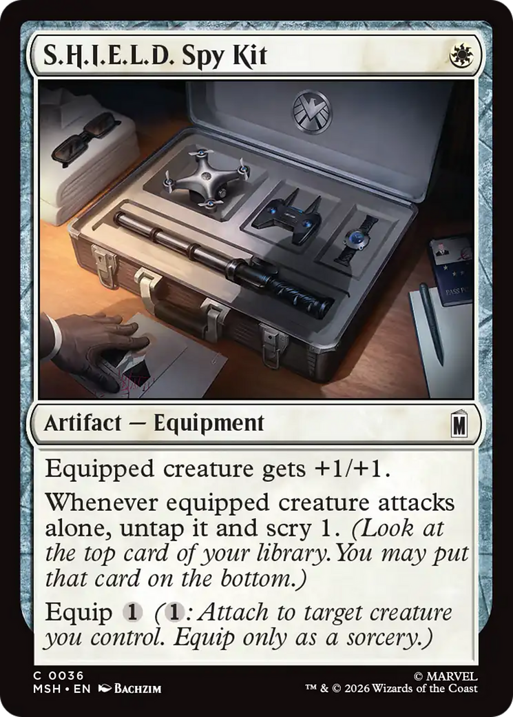 S.H.I.E.L.D. Spy Kit [Marvel Super Heroes] | Shuffle n Cut Hobbies & Games