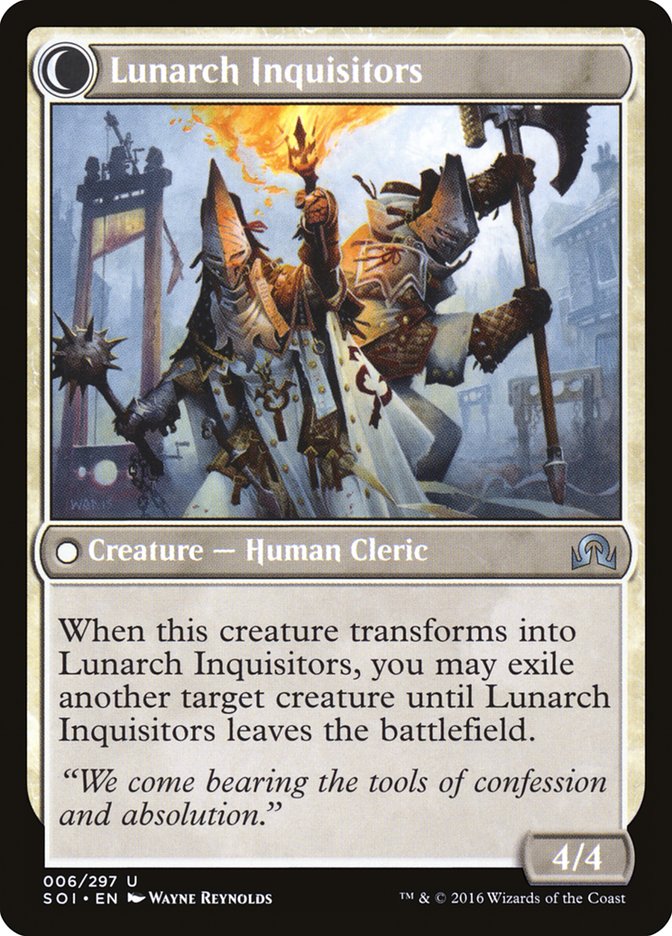 Avacynian Missionaries // Lunarch Inquisitors [Shadows over Innistrad] | Shuffle n Cut Hobbies & Games