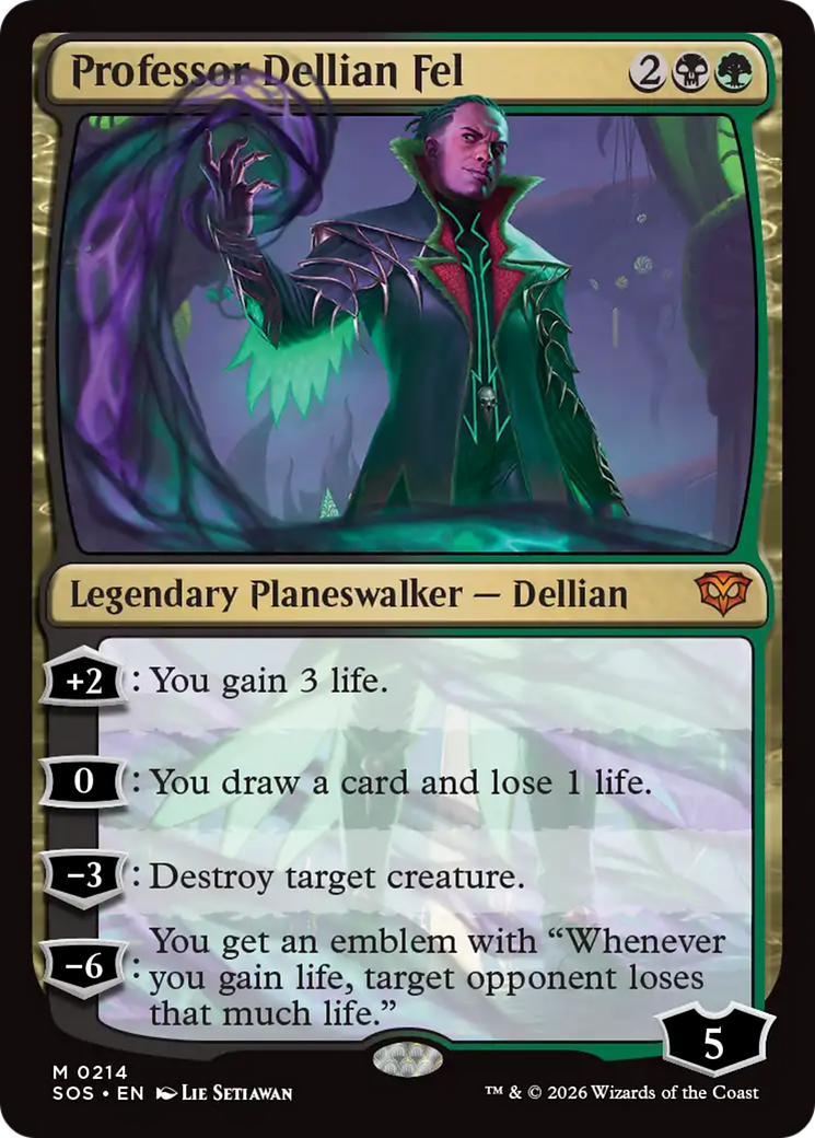 Professor Dellian Fel [Secrets of Strixhaven] | Shuffle n Cut Hobbies & Games