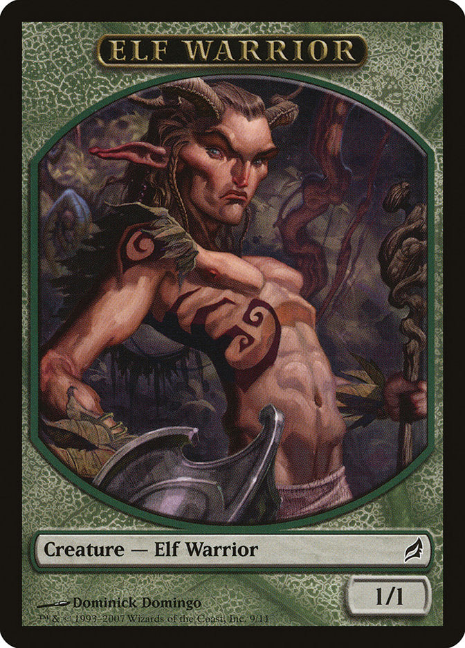 Elf Warrior Token [Lorwyn Tokens] | Shuffle n Cut Hobbies & Games