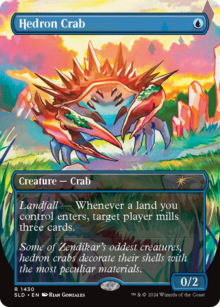 Hedron Crab (Rainbow Foil) [Secret Lair Drop Series] | Shuffle n Cut Hobbies & Games