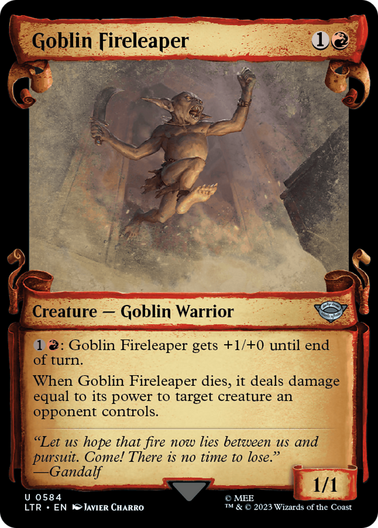Goblin Fireleaper [The Lord of the Rings: Tales of Middle-Earth Showcase Scrolls] | Shuffle n Cut Hobbies & Games