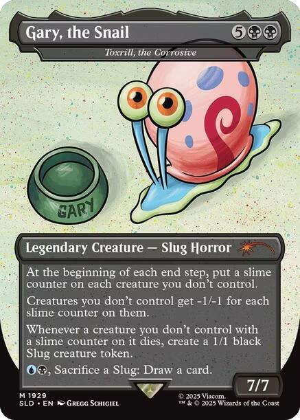 Gary, the Snail - Toxrill, the Corrosive [Secret Lair Drop Series] | Shuffle n Cut Hobbies & Games