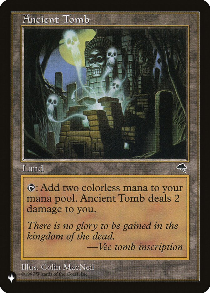 Ancient Tomb [The List] | Shuffle n Cut Hobbies & Games